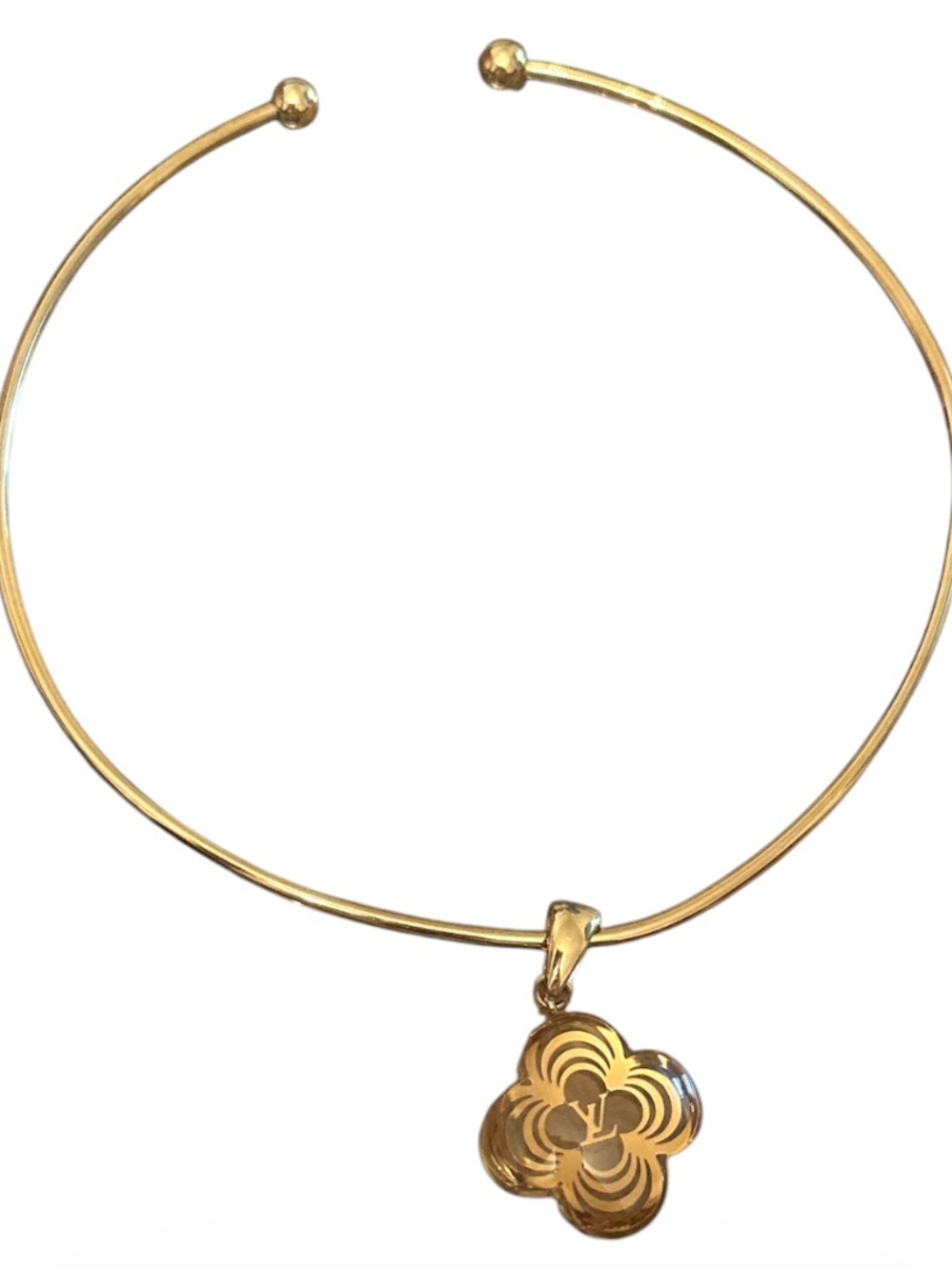 Louis Vuitton Vintage à la folie Choker Necklace COA